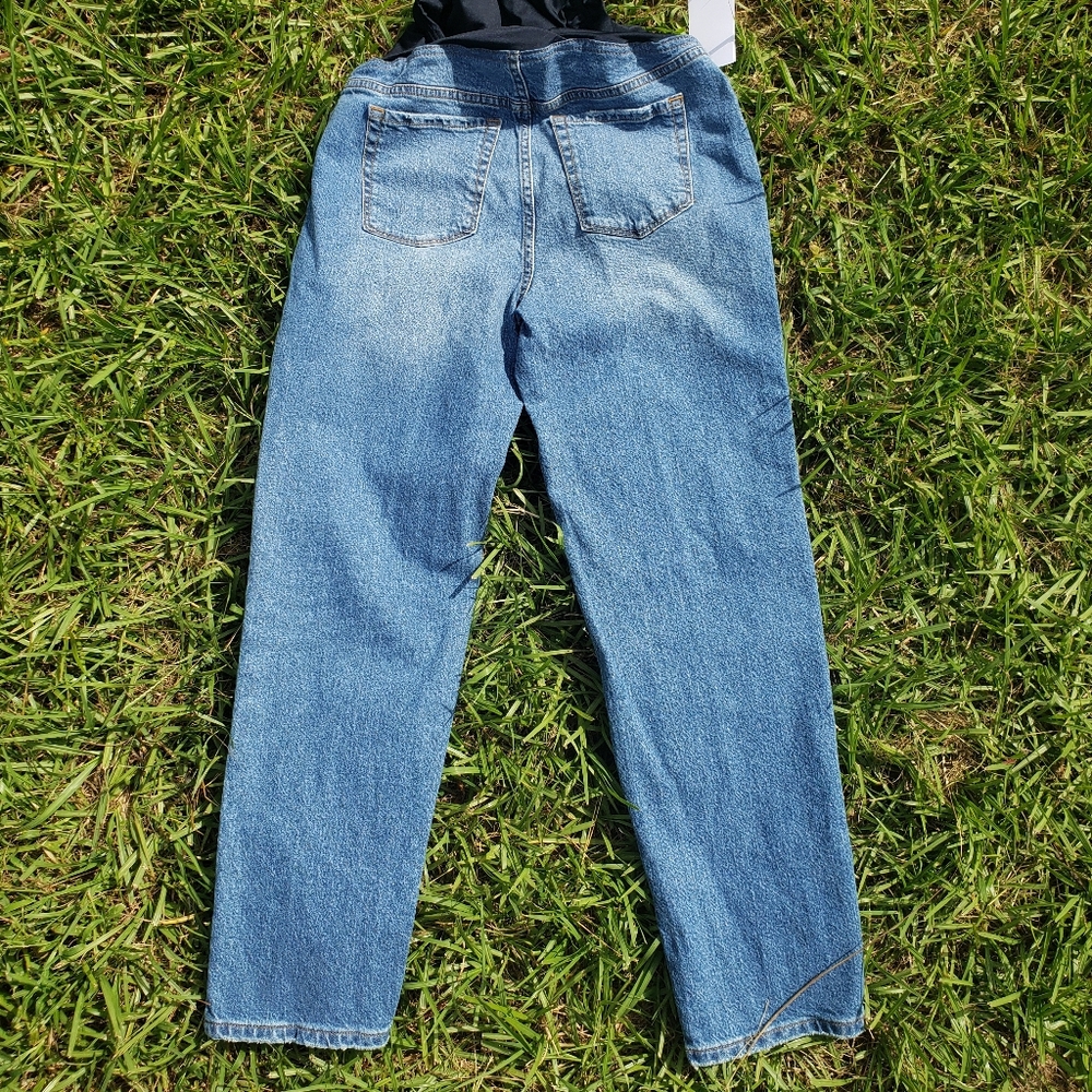 Maternity Straight Leg Jeans - Picture 2 of 8